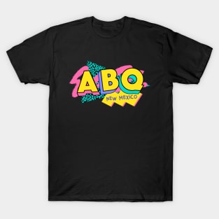 Retro 90s Albuquerque ABQ / Rad Memphis Style / 90s Vibes T-Shirt